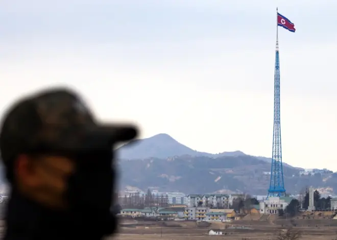 North Korea launches a short-range ballistic missile toward sea, South Korea says