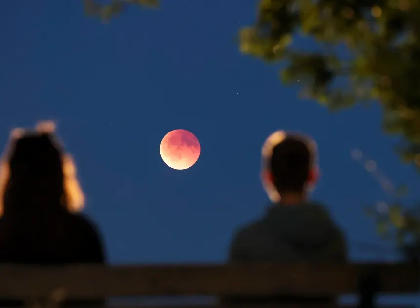 Near-total lunar eclipse is coming up with the Americas in prime position