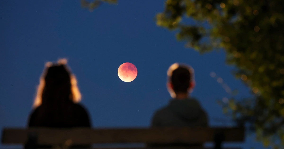 Near-total lunar eclipse is coming up with the Americas in prime position