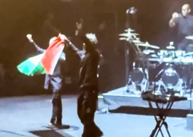 British band Massive Attack says members were detained by Singapore police over Palestinian flag at concert