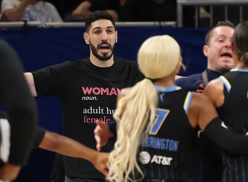 Enes Kanter Freedom ejected from WNBA game after being confronted by Sky’s Natasha Cloud