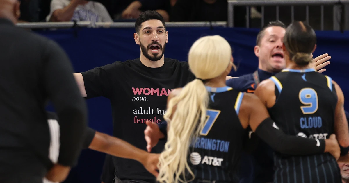 Enes Kanter Freedom ejected from WNBA game after being confronted by Sky’s Natasha Cloud