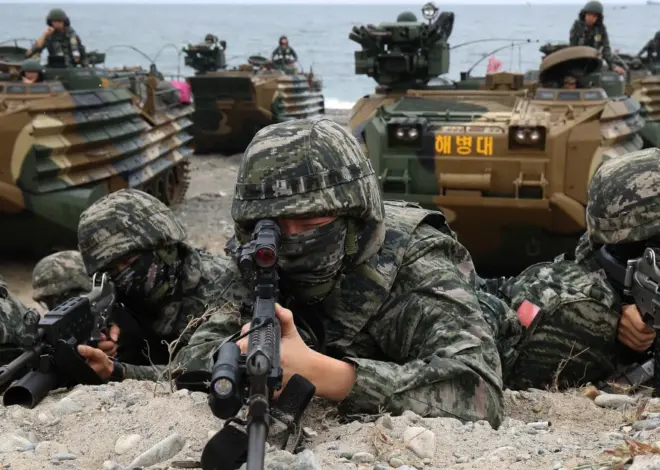 U.S. cancels South Korea marine drills over tied up forces in Iran war
