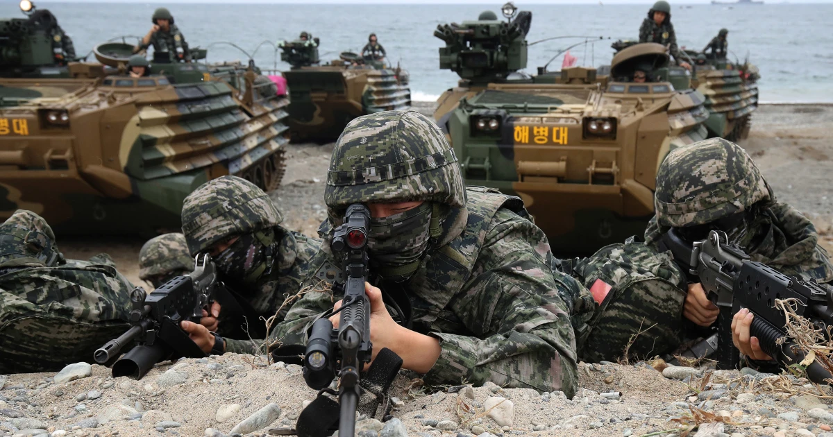 U.S. cancels South Korea marine drills over tied up forces in Iran war