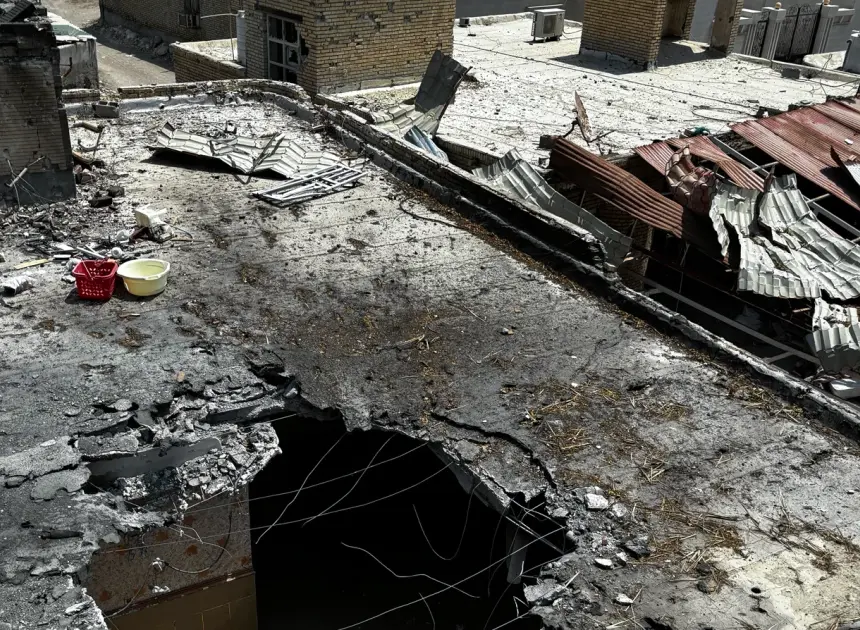 He was hosting his daughter’s wedding. Then a deadly strike tore through his home.