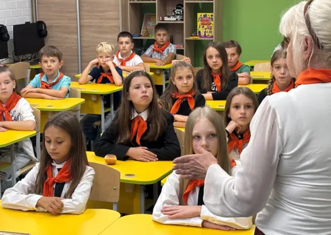 Inside Ukraine’s underground school shielding children from Russian bombs