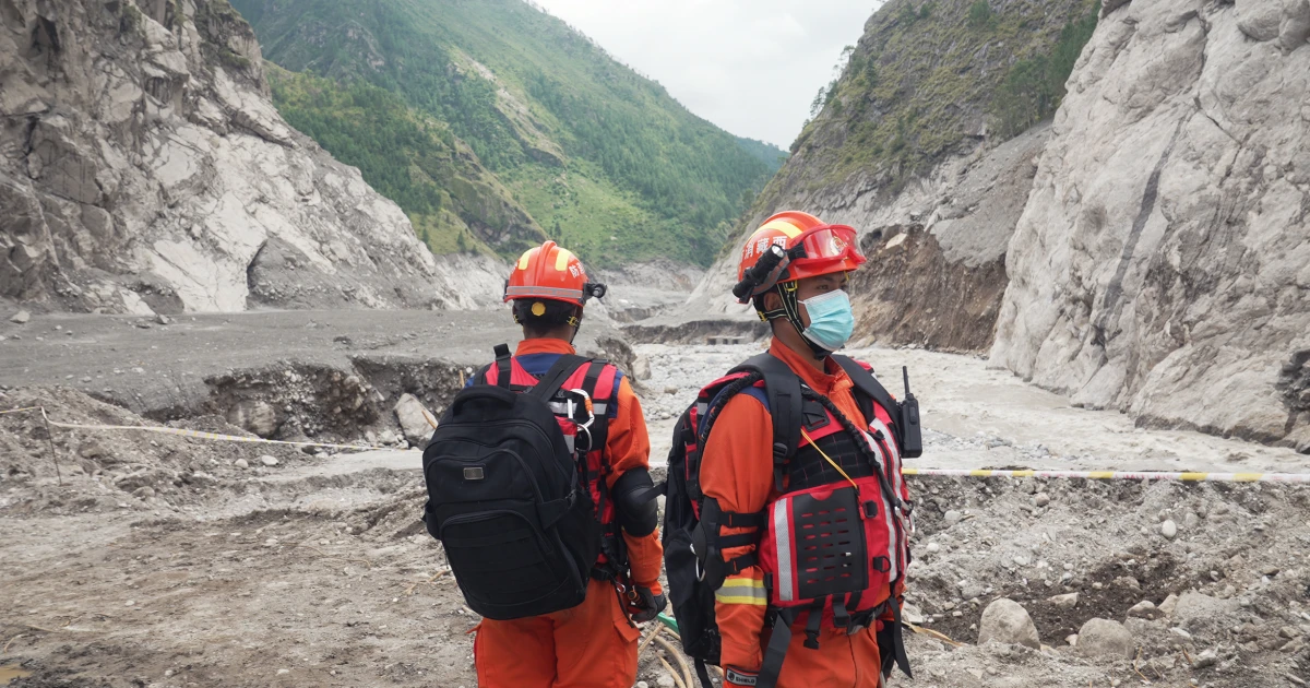 Hundreds remain missing as China clears Tibet border port erased by deadly flood