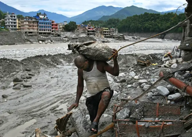 Climate change made deadly Nepal glacier and rock collapse more likely, according to analysis