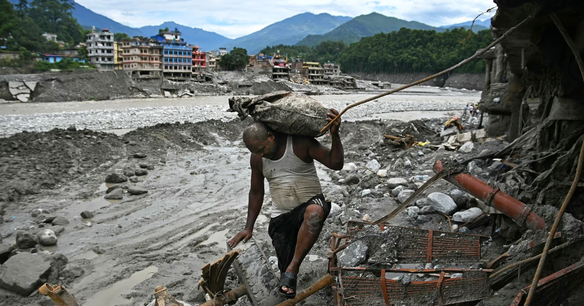 Climate change made deadly Nepal glacier and rock collapse more likely, according to analysis