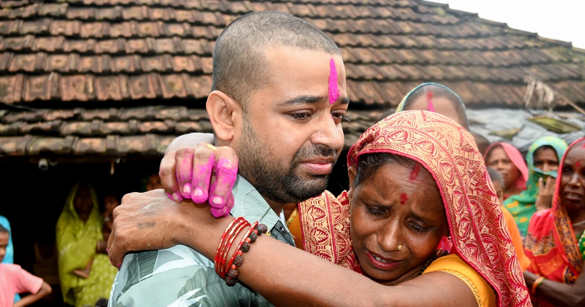 Nepal tunnel survivor finds solace in village homecoming
