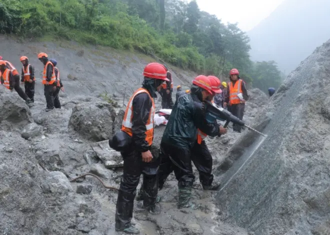 Two trapped workers rescued alive from a tunnel in Nepal