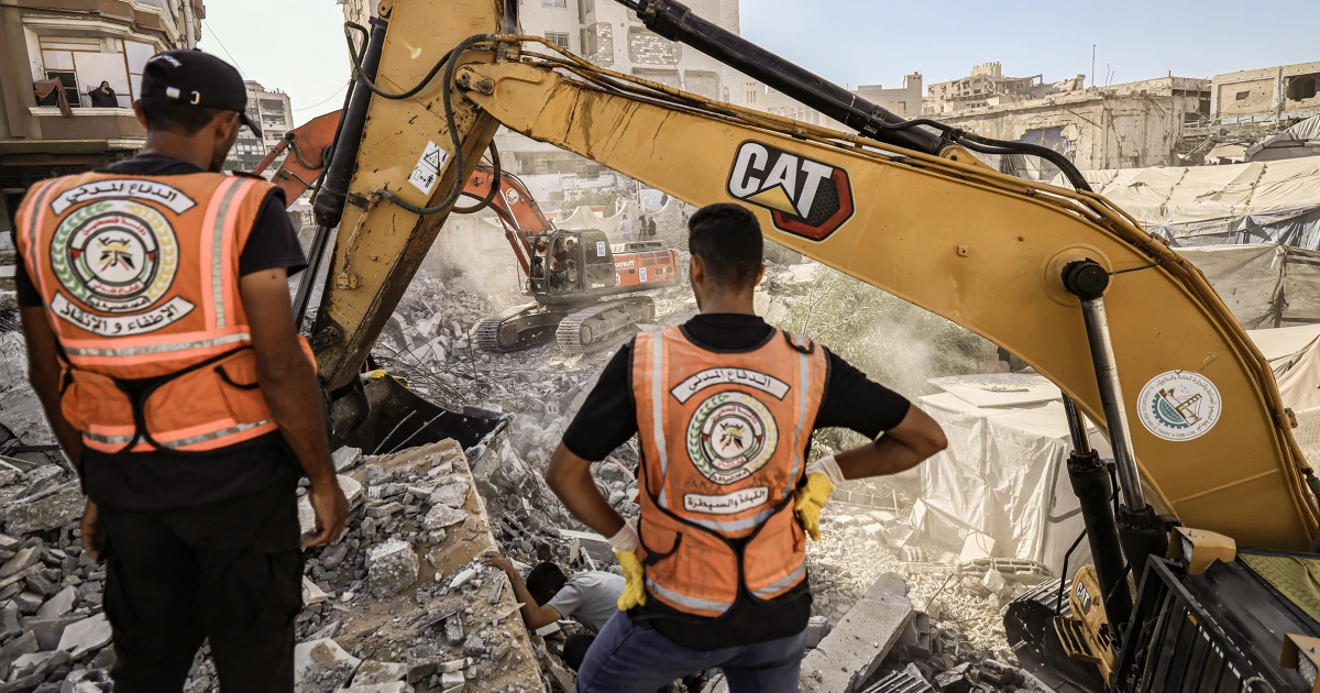 In a deadly building collapse, Gaza feels the lasting damage of Israeli attacks