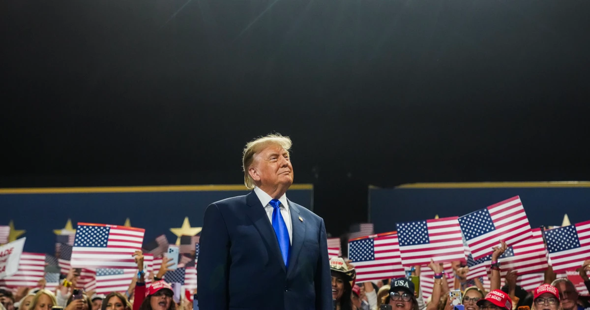 ‘I’m on the ballot’: Trump tries to energize his base by placing himself front and center