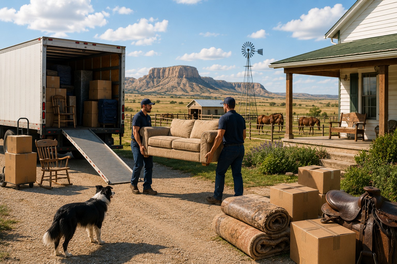 Moving a Ranch Household Near Scottsbluff Without Disrupting Country Life