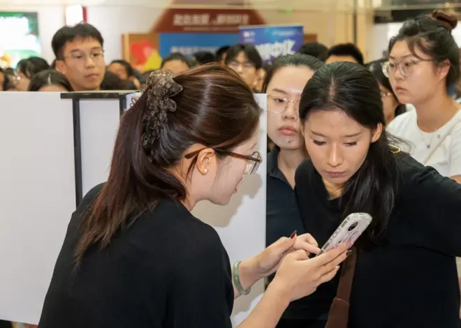A China alarmed over AI safety reckons with an employment shake-up