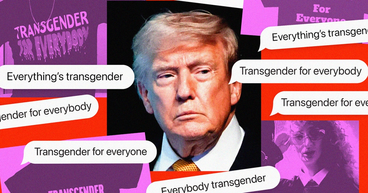 Trump’s catchphrase ‘transgender for everybody’ becomes an LGBTQ rallying cry