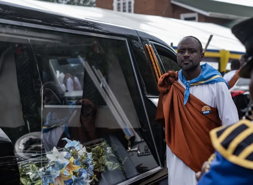 Uganda buries onetime ‘boy king’ whose death has sparked a succession battle