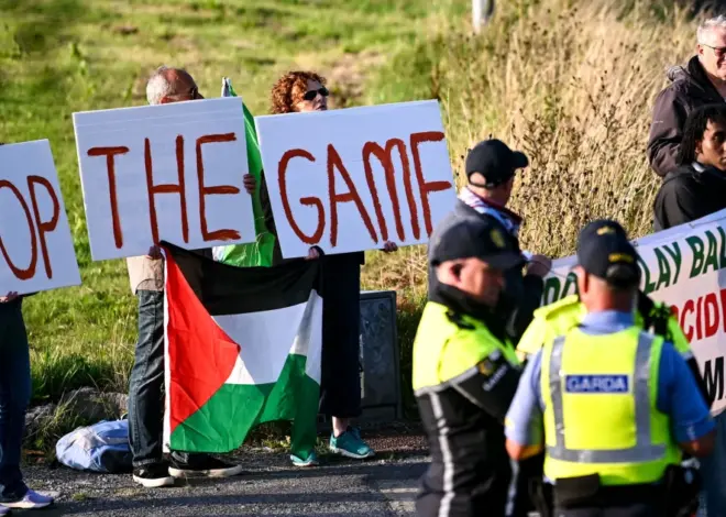 Protests and fiery comments as Ireland and Israel prepare for soccer doubleheader