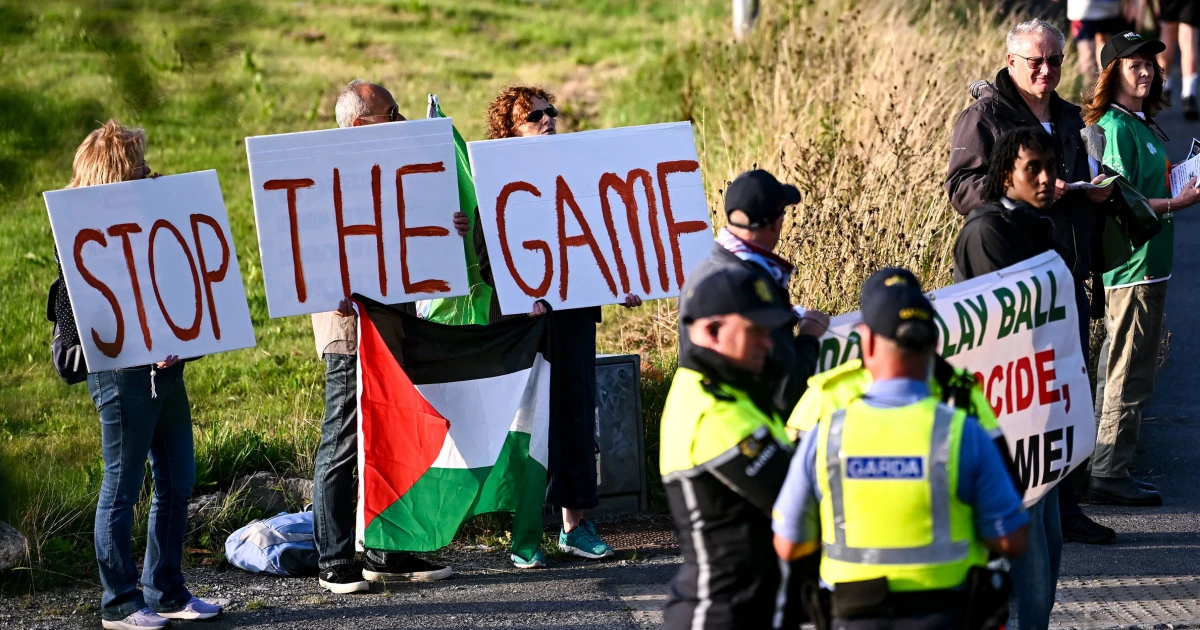 Protests and fiery comments as Ireland and Israel prepare for soccer doubleheader