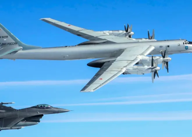 A Russian long-range bomber crashes during training, killing 6 crewmembers