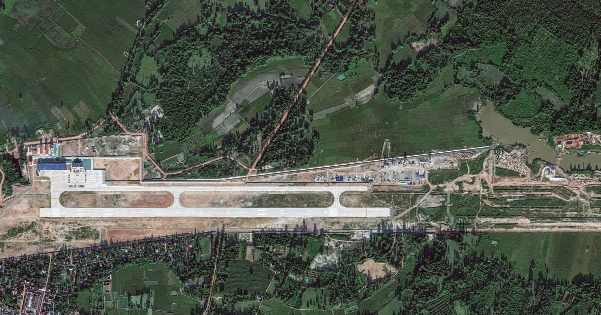 China opens a joint airfield in Laos with construction ongoing and eyes on its military role