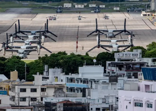 U.S. military restricts troops from leaving base in Japan after Marine is arrested in a killing