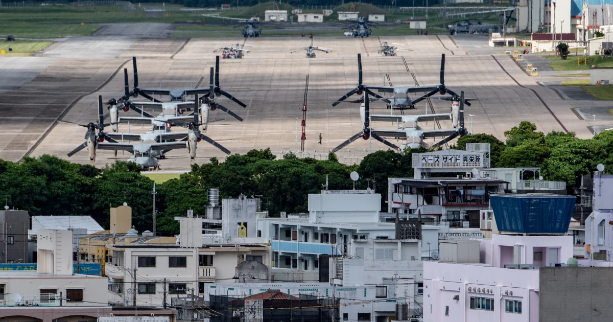 U.S. military restricts troops from leaving base in Japan after Marine is arrested in a killing