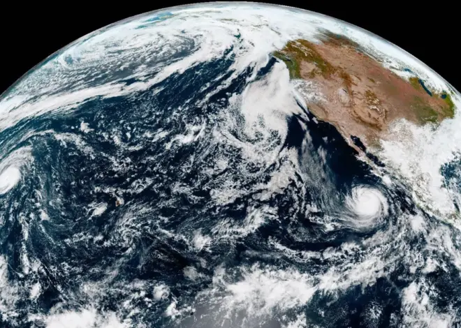 Nolo changes from a hurricane to a typhoon after crossing the international date line