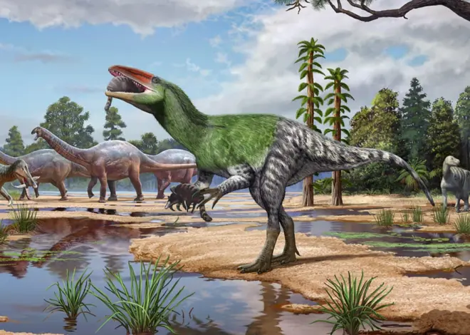 Fossil kept in drawer for a century sheds light on enigmatic meat-eating dinosaurs
