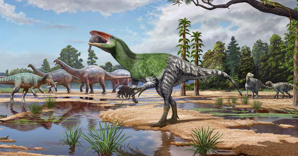 Fossil kept in drawer for a century sheds light on enigmatic meat-eating dinosaurs