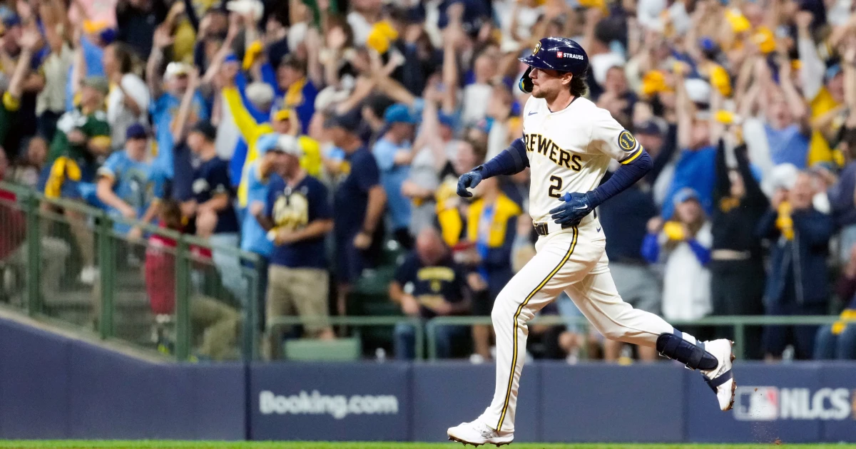 Milwaukee’s bullpen delivers as the Brewers beat the Dodgers 2-1 in NLCS opener